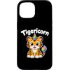 Regali per gli amanti della tigre di com Custodia per iPhone 15 Tigericorn - Simpatico unicorno tigre