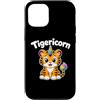 Regali per gli amanti della tigre di com Custodia per iPhone 12/12 Pro Tigericorn - Simpatico unicorno tigre