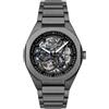 Armani Exchange Orologio Uomo, Movimento Automatico e Cassa 44mm con Cinturino Acciaio Inox