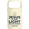 Jesus Is The Light Christian Faith Custodia per iPhone 17 Pro Max Jesus Is The Light Of The World Shirt John 8:12 Bible Verse
