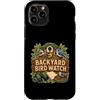Jimbeels Custodia per iPhone 11 Pro BACKYARD BIRD WATCH Birdwatching Mangiatoia Camera