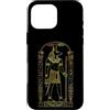 Egyptian Mythology Egypt Pantheon Myths Custodia per iPhone 16 Pro Max Anubis Antico Egitto Dio Mito Egizio Storia Archeologia
