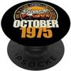 Jahrgang 1975 51. Geburtstag Awesome Grande da ottobre 1975 51° compleanno frase 51 anni PopSockets PopGrip Adesivo