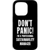 Sustainability Management T-Shirts & Gif Custodia per iPhone 15 Pro Responsabile Sostenibilità