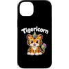 Regali per gli amanti della tigre di com Custodia per iPhone 14 Plus Tigericorn - Simpatico unicorno tigre