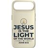 Jesus Is The Light Christian Faith Custodia per iPhone Air Jesus Is The Light Of The World Shirt John 8:12 Bible Verse