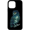 Vintage Hiking Outdoor Nature Lover Grap Custodia per iPhone 13 Pro Max Gufo Luna Foresta Natura Escursionismo Campeggio Escursionista Cam