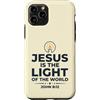 Jesus Is The Light Christian Faith Custodia per iPhone 11 Pro Jesus Is The Light Of The World Shirt John 8:12 Bible Verse