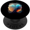 PM-Artistic Il globo di neve nello spazio esterno è il simbolo PopSockets PopGrip Adesivo