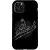 Vintage Hiking Outdoor Nature Lover Grap Custodia per iPhone 11 Pro Vintage Caterpillar Frog Foresta Wildlife Escursionismo Natura Escursionista