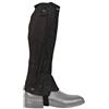 Gambali Tessuto Sintetico Mini Chaps Taglia XL Colore Nero