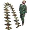 Generico Fascia In Tessuto Mimetico Ghillie Cinturino per Abbigliamento Mimetizzato
