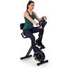 Capital Sports Azura Cyclette, Bici Pieghevole per Casa, Cyclette Pieghevole per Uomo e Donna, Cyclette da Camera Professionale con Porta Smartphone&Tablet, Mini Cyclette per Cardio con Display LCD