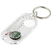 Rrlihjgu Portable Compass Portachiavi Guida Direzione Esterna