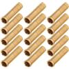 Lurrose 24 Pezzi Inserti in Ottone per Frecce da Caccia e Tiro Arco, Connettore Stabile da 6,2mm, Accessorio Resistente per Aste di Freccia in Carbonio, per Caccia e Bersaglio