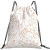 Generic Personalizzato Borsa Coulisse Constellations Sky Night Stars Bright Dream Animals Print Borsa Palestra Scuola Leggero Gym Sack per Sport Donna Piscina 36X42Cm