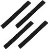 GETAJGHSD 4 Pezzi Cinghie di Fissaggio per Kart Hoverboard, Cinghie di Ancoraggio Regolabili in Nylon Nero per Carico, per Skate Park e Competizioni