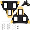 Briking Piastre per scarpe da bicicletta di alta qualità, compatibili con pedali SPD-SL, pedali galleggianti a 6°, tacchetti per bici da strada e ciclismo indoor, accessori antiscivolo per pedali per