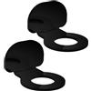 DOITOOL Supporto Installazione Palline e Softball Acrilico da Golf in Bianco Facile e Struttura Robusta per Casa e Allenamento Individuale