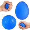 WQNNQW Due palline da plastilina in silicone blu per la terapia delle mani, palla antistress, per rafforzare la forza di presa, alleviare l'artrite e la riabilitazione dell'ictus
