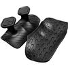 Baoblaze Impugnatura in Silicone Palestra Impugnatura Antiscivolo Cuscinetto Mano Protezione Palmo Supporto Allenamento Pesi Materiale Silicone Funzione Evita, Nero
