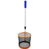 rockible Raccoglipalline da Tennis Tavolo Raccoglitore Palline Collezionatore Cestino per Recupero Rapido Struttura Leggera in PC Nylon Metallo Adatto per, Orange L3 Nylon