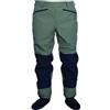 GIJMZY Stivali Pesca Vita da pesca a mosca impermeabile traspirante a 3 strati | Waders Stockingfoot High Pant Wader robusti pantaloni da wading da caccia(L1)