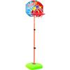 KFPOERTFGD Canestro da basket per bambini con supporto, regolabile in altezza, per bambini dai 6 anni in su, include palla e pompa, supporto da basket per casa, giocattolo per la coordinazione occhio-mano