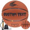 Custom Pallacanestro personalizzato, basket personalizzato fai da te, palla da basket per allenamento indoor outdoor, gomma di alta qualità, stampato con il tuo testo personalizzato