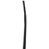 Lurrose Manubrio in Lega di Zinco per Mountain Bike Nero 560mm Manubrio Dritto Resistente per Ciclismo All'aperto su Sentieri Montani