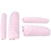 ULTECHNOVO Coperture per Manopole Bici in Peluche Rosa, Set da 4 Pezzi