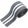 Gralara Striscia Antiusura PVC Spesso Attrezzatura Nautica Protezione Contro Urti per Gommoni, Mare, Grigio, 10 Metri, Larghezza 7 Cm