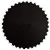 Generic Tappetino di ricambio per trampolino resistente, per Ø 183/244/306/366/396/427/457/488 cm, resistente alle intemperie, nero, 1,8 m, 36 fibbie per divertimento all'aria aperta!