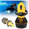 Generic Booster per scooter subacqueo, doppia velocità 5,2 km/h e 5,4 km/h, ideale per immersioni subacquee e avventure di snorkeling, motore brushless con batteria al litio