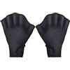 Dobufeet Guanti acquatici per allenamento di nuoto guanti da nuoto palmati per uomini donne adulti bambini fitness acquatico allenamento resistenza all'acqua L