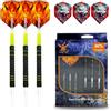 EMYTH Set di Freccette con Punta Morbida XUANWU, barili in tungsteno 90%, 20g/22g, Freccette Professionali per bersagli elettronici