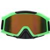 Stylebest Occhiali da Ciclismo Fuoristrada Specchio Trasparente Parasole Antivento Protettivo per Motociclismo Arrampicata Pesca Dimensioni 7,8 X 4,3 Pollici (Verde)