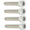 UKCOCO Vite Copri Calotta Forcella Bici M6x30 Mm 4 Pezzi Acciaio