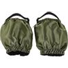 POPETPOP Ghette da Esterno Leggere Oxford 420d Resistenti alla Neve alla Sabbia per Trekking e Campeggio, Design Semplice e Colore Verde Militare