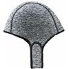 rockible Cuffia da Sub Cuffia Termica Cappuccio Neoprene Cappuccio Muta con Neoprene 2mm E Nylon Elastico Protezione Solare UPF 50 Pioggia di Cinturino, Grigio, Senza Visiera