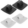 VILLCASE Supporto Motore per Kayak in Plastica 4 Pezzi Sistema di Montaggio Rapido Leggero per Barche Gonfiabili e attività Ricreative