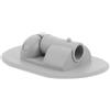 ABOOFAN Base per Tenda Kayak con Rotazione a 180 Gradi in PVC Resistente per Canoa e Kayak, Supporto Durevole per Vela e Festival