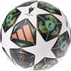 adidas UCL Competition 24/25 - Pallone da gara Knockout, unisex, per adulti, colore: Bianco/Shagrn/SSLIME, 37 EU