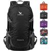 POKARLA, zaino leggero da escursionismo pieghevole per campeggio e sport all'aperto, per donne e uomini, 22/35/40 l, A1-Nero-40L, 40 l