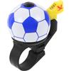UKCOCO Campanello in Forma Calcio di e Pallone Bici da Compatto Resistente Plastica e Lega dilluminio, per Ciclismo su Bici da Strada e Mountain Bike