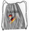 FremiBag Zaino della Germania SCHLAAAAAND, zaino per tifosi, bandiera della Germania