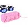 Generic Custodia per occhiali da nuoto in silicone borsa impermeabile traspirante con | Custodia impermeabile e borsa per occhiali da donna uomo bambini casa palestra viaggi