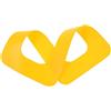 Ipetboom Connettore Toppa per Scatola Pinna da Surf, PVC Giallo, 9 Pollici
