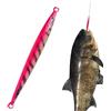 Generisch Jig - Esca da pesca a forma di sardina, luminosa, realistica | Esca per acqua salata per ruscelli, laghi, fiumi, zone costiere e acquari, recuperazione rapida e traino lento
