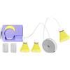 Generic Allenatore Di Rimbalzo Per Badminton Attrezzatura Sportiva Ricaricabile Ad | Kit Di Allenamento Singolo Con Corda Elastica Telecomandata per Scuola Club Palestra Casa